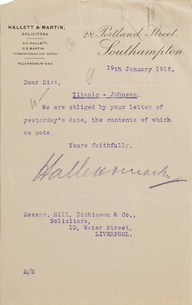 Legal Correspondence 2