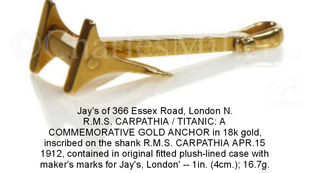 Jay's Carpathia Anchor
